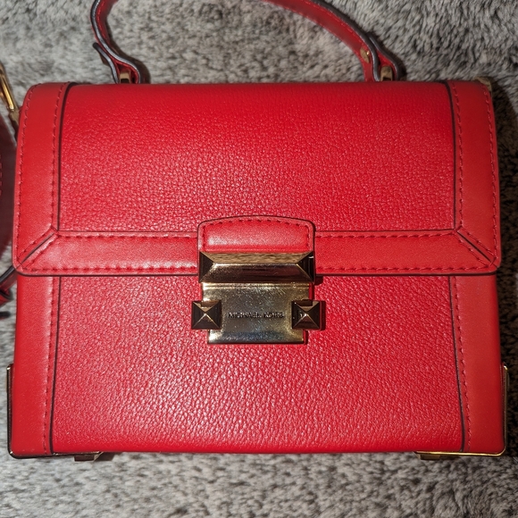 Michael kors small leather trunk crossbody bag - Picture 3 of 9